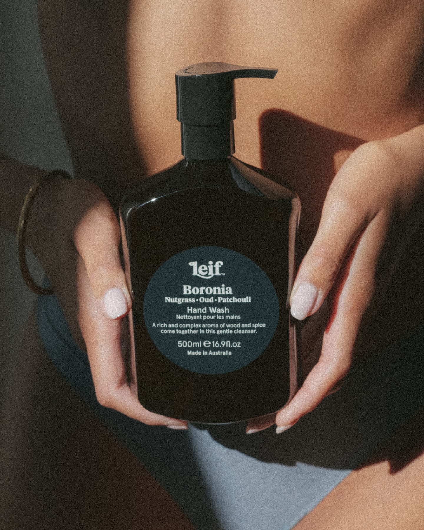 Leif Boronia Hand Wash 500ml bottle.