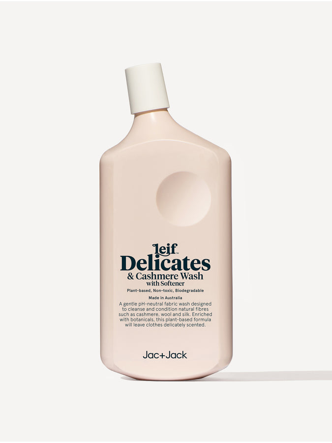 Leif x Jac + Jack Delicates & Cashmere Wash. 750ml Bottle