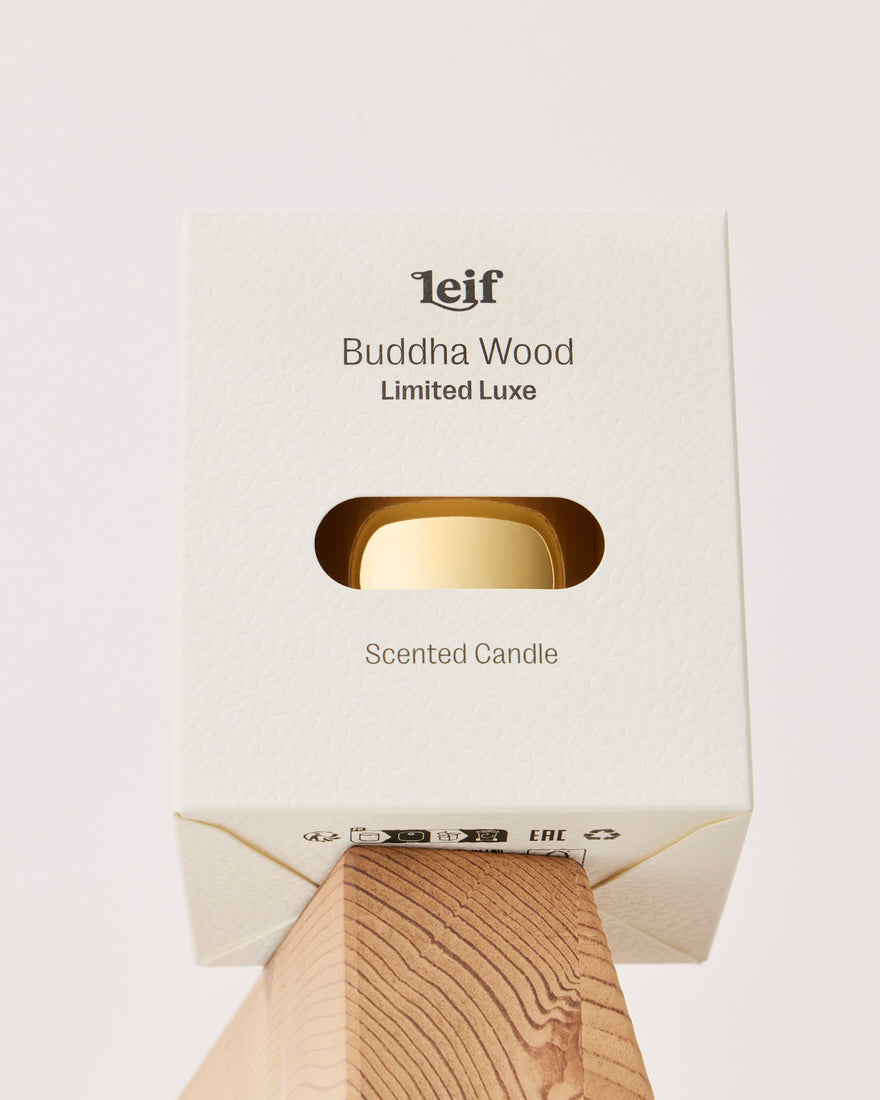 Limited Luxe: Buddha Wood Candle