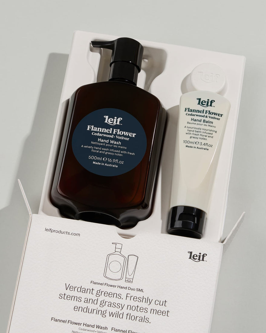 Limited Edition National Gallery x Leif Flannel Flower Hand Duo SML