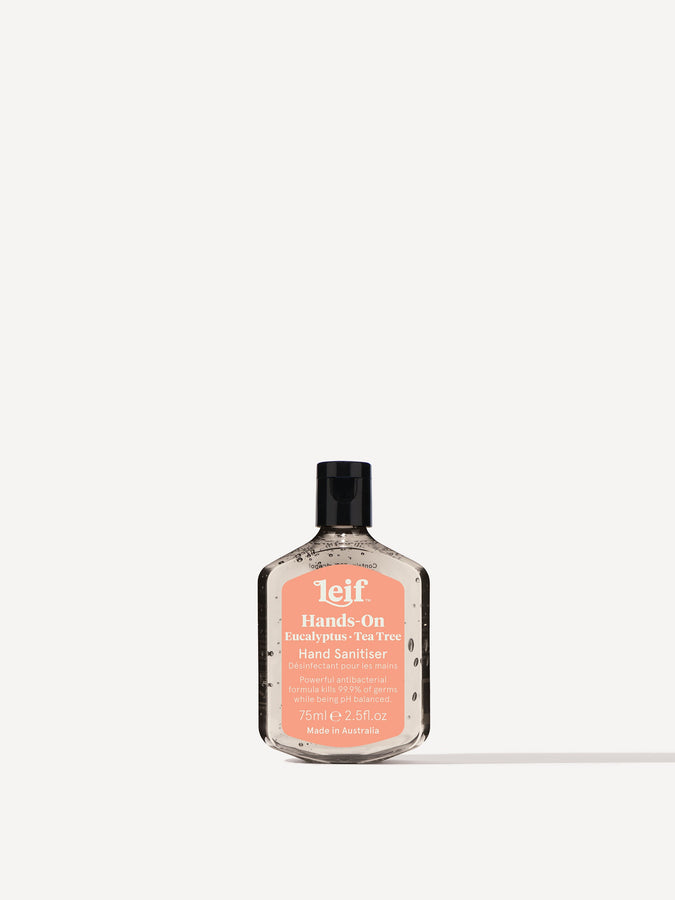 Leif Products. Lillypilly Hand Wash. Green & Clean scent with notes of Eucalyptus and Tea Tree. Essential oils combine in a sweet-smelling formula that works hard to clean. 75ml Bottle.